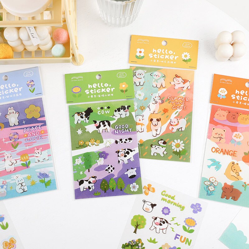 Kawaii Animal Stickers